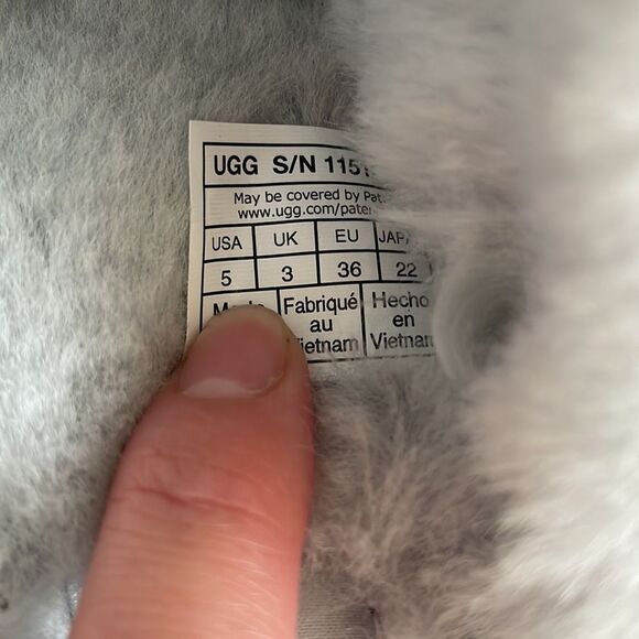 UGG Scuffette II Mirror Ball Slippers Silver Women Size 5 - Picture 14 of 15